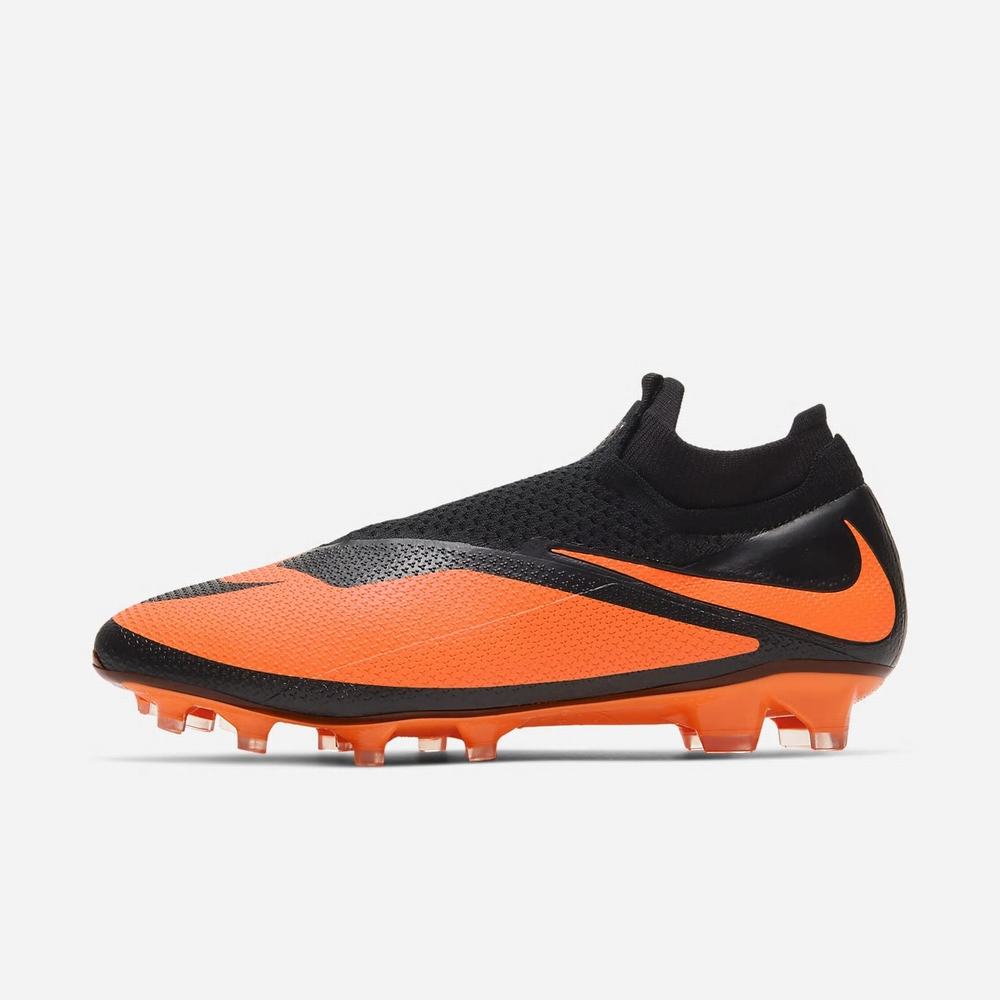 Crampon De Foot Nike Phantom Vision 2 Elite Dynamic Fit FG Noir 4386-172 Black/Bright Citrus/Metallic Silver/Bright Citrus Femme | YOS-35593634